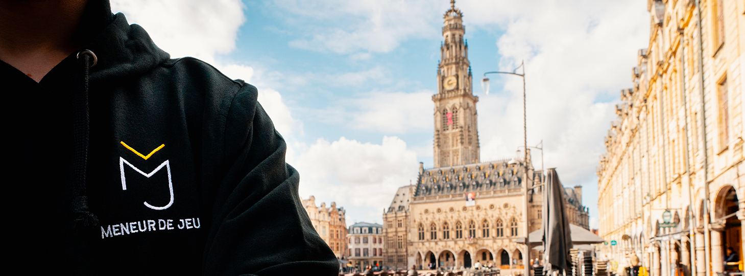 Nous sommes présents et en direct de la grand place d'arras